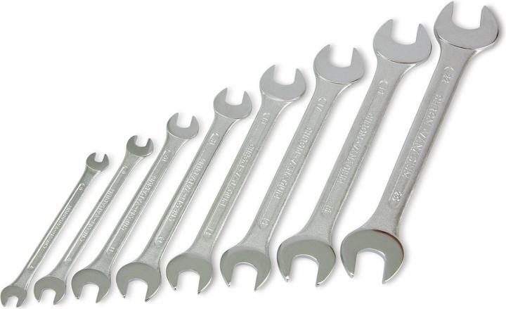 Produktbild BGS Doppel-Maulschlüssel-Satz (12 mm, 14 mm, 16 mm, 10 mm, 18 mm, 8 mm, 20 mm)
