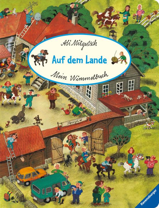 Image du produit Ravensburger Mein Wimmelbuch: Auf dem Lande (Allemand, Ali Mitgutsch, 2021)