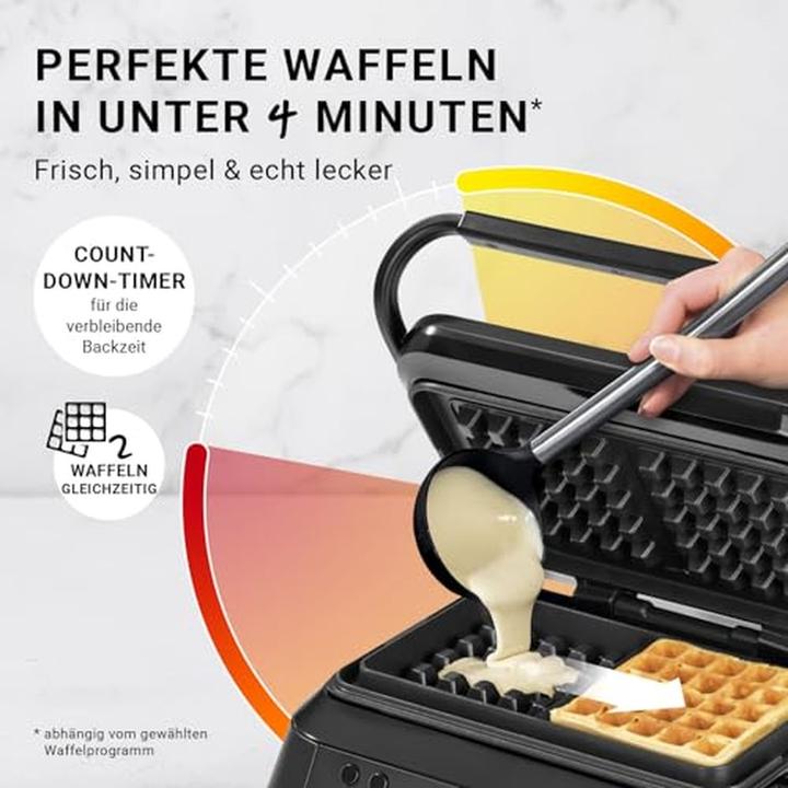 Produktbild N8werk Premium Waffeleisen in der Midnight Edition