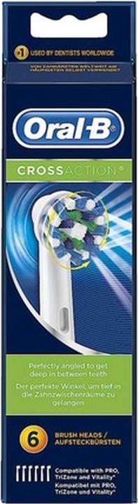 Immagine prodotto Oral-B Cross Action Brush Head Refill CA162735 - Pack of 6 (6x)