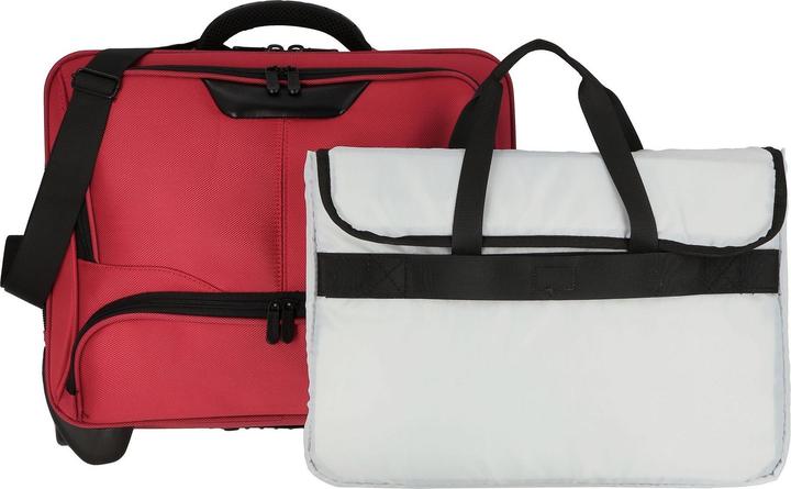 Image du produit Dermata Business Laptop Trolley Nylon 3456NY Rood (37 l)