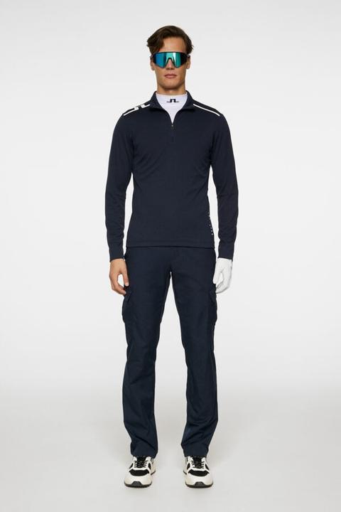 Produktbild J. Lindeberg Leon Quarter Zip Mid Layer Herren Navy (M)