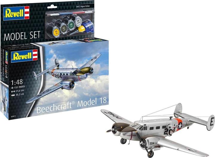 Image du produit Revell Ensemble de modèles Beechcraft Model 18