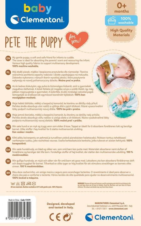 Produktbild Clementoni My friend Puppy is plush (17479)
