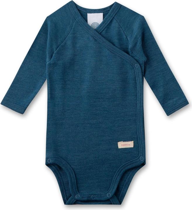 Sanetta Merino/Seide Wickelbody uni