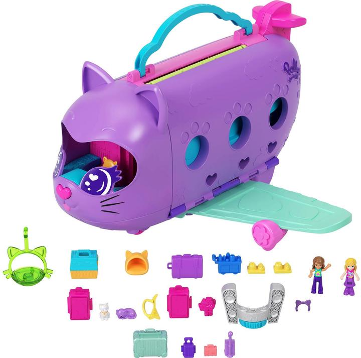 Actual product image Polly Pocket Kitty Plane