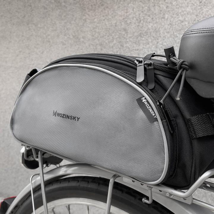 Produktbild Wozinsky bike carrier bag with shoulder strap 13l black (WBB1BK) (13 l, Gepäckträgertasche)