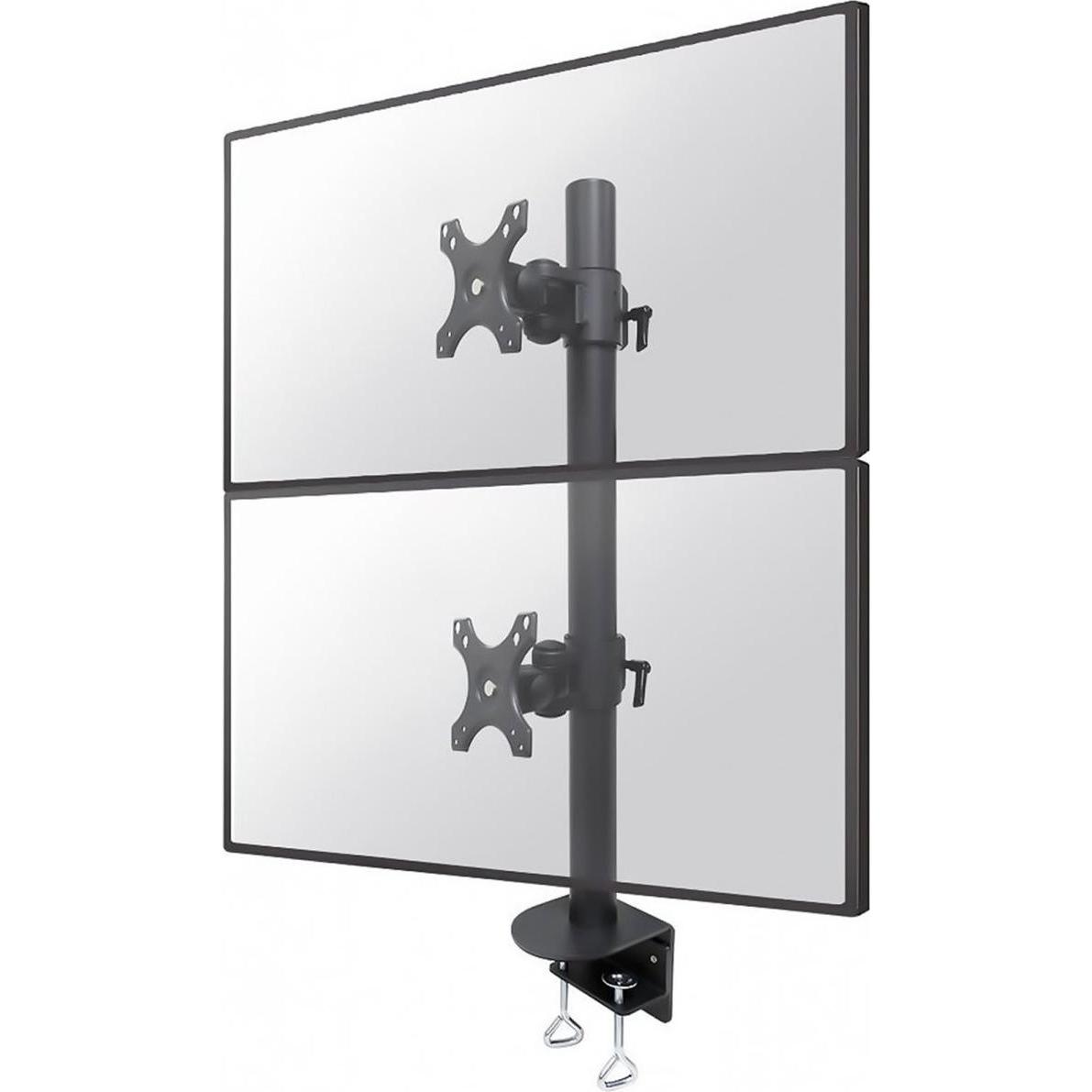 Neomounts Gekrümmter Bildschirm-Tischhalterung (Tisch, 49"), Monitor Halterung, Schwarz