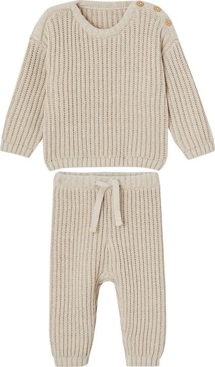Actual product image Vertbaudet Unisex Baby-Set: Pullover, Strickhose & Wickelbody (50)