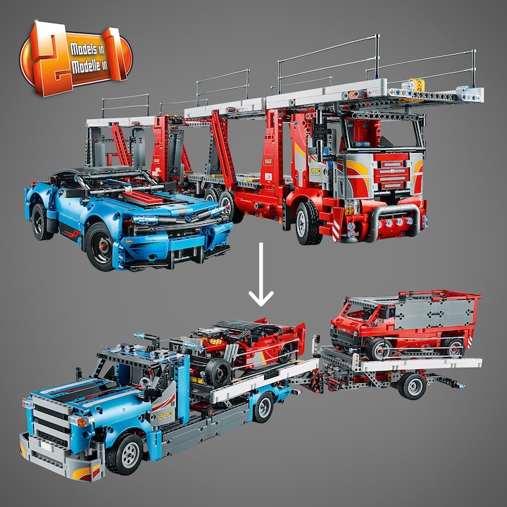 Actual product image LEGO car transporter (42098, LEGO Technic)
