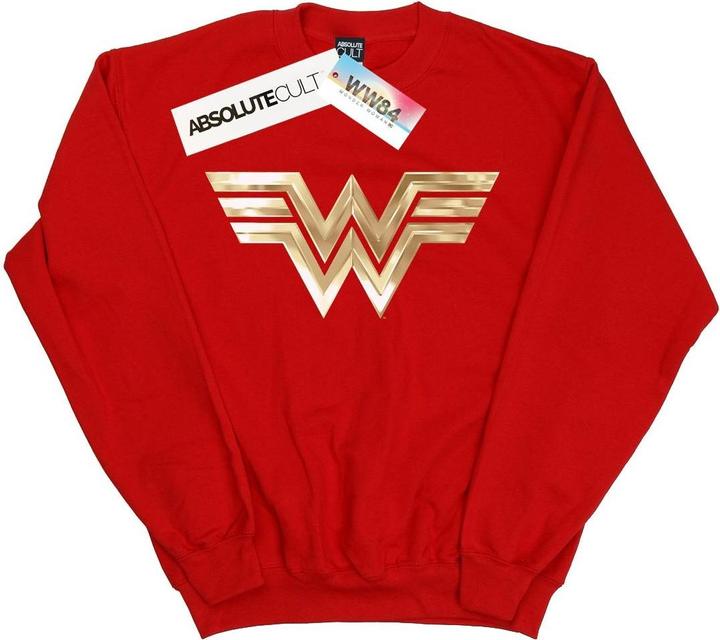 Image du produit - Sweat WONDER WOMAN GOLD EMBLEM - Femme (L)