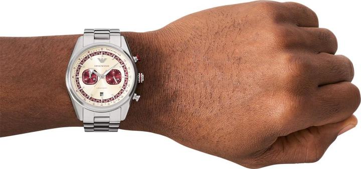 Actual product image Emporio Armani Racer Chronograph (Chronograph, 42 mm)