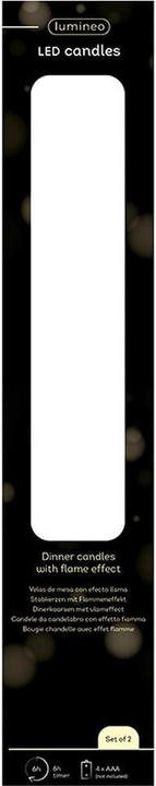 Actual product image Lumineo Kerze (2x)
