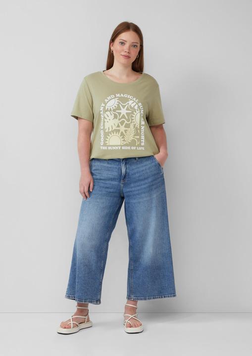 Image du produit S.Oliver T-Shirt Baumwoll T-Shirt mit Frontprint (54)
