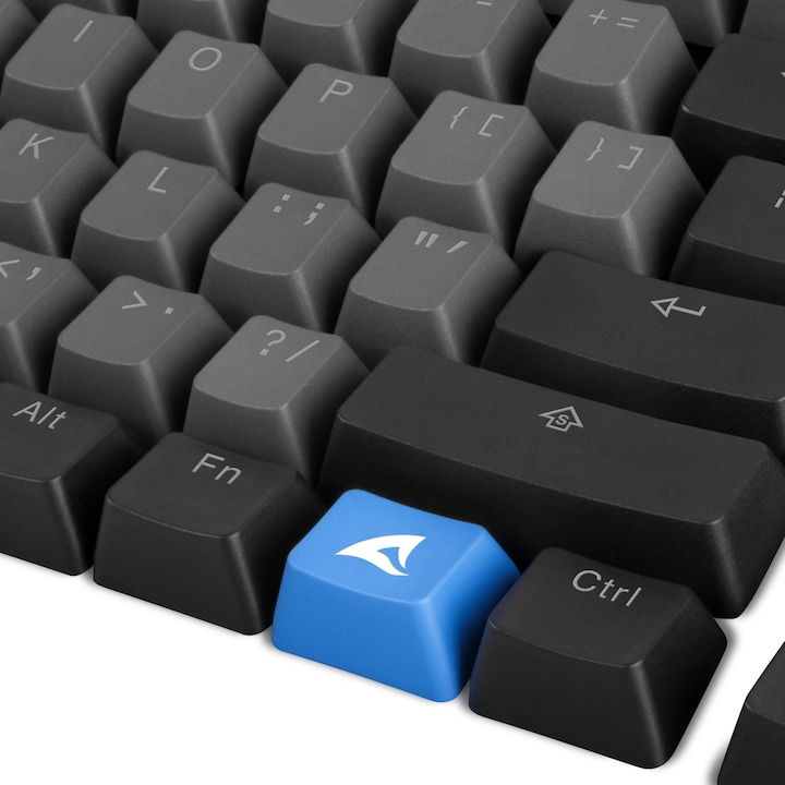 Actual product image Sharkoon SAC20 PBT ANSI US 114 backlit caps