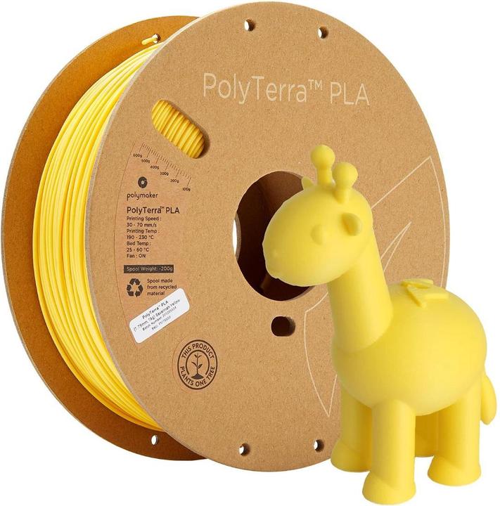 Actual product image Polymaker PolyTerra (PLA, 1.75 mm, 1000 g)