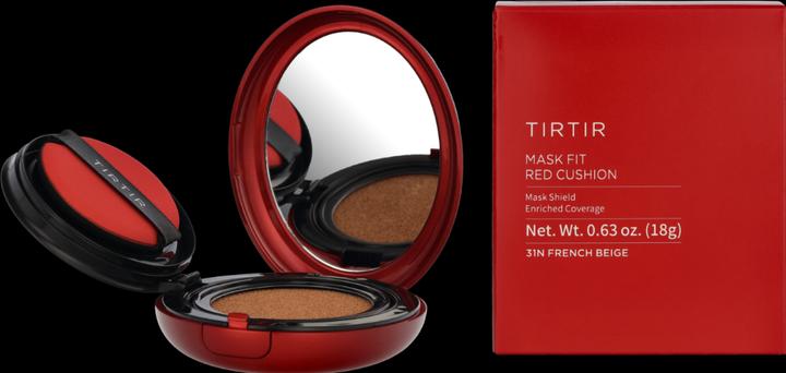 Image du produit TirTir Mask Fit Red Cushion Foundation - Full Coverage, Weightless, Skin Fit (#31N French Beige)