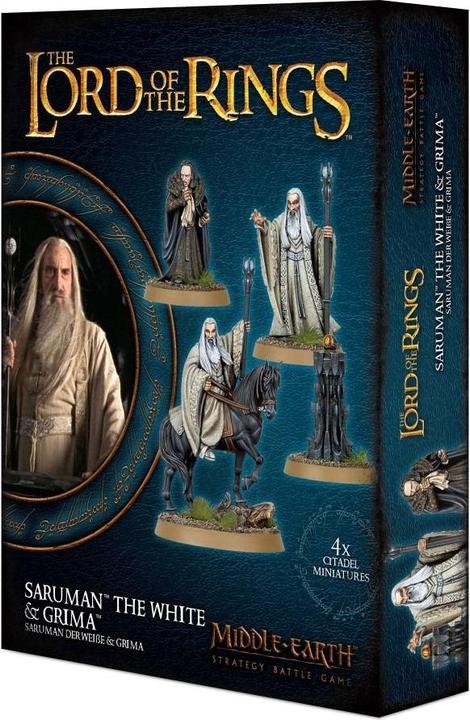 Produktbild Games Workshop Saruman the White & Gríma - The Lord of the Rings: Middle Earth