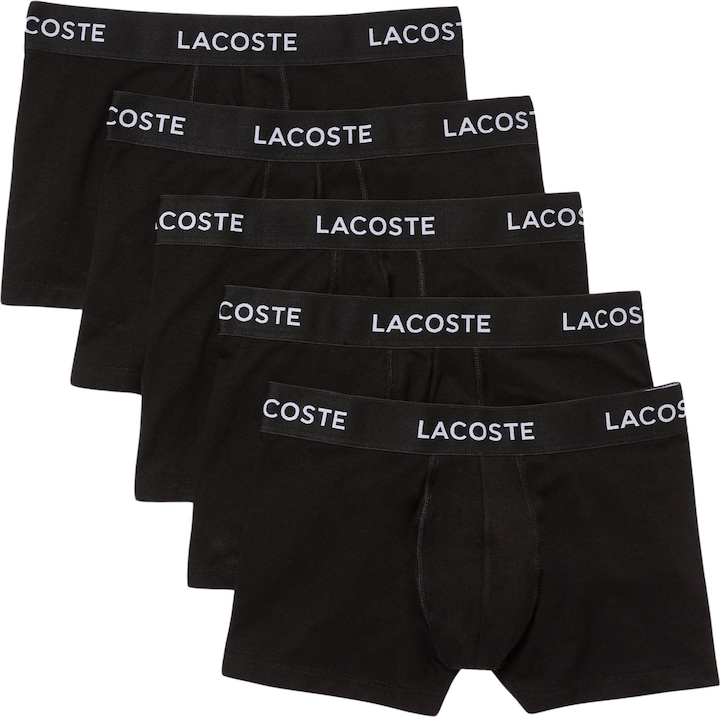 Immagine prodotto Lacoste 3 confezioni di pantaloncini/pantalone Basic Retro (S, Confezione da 5 pezzi)