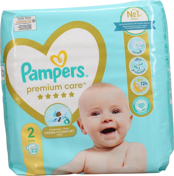 Actual product image Pampers Premium Care (Size 2, Pack, 23 pcs.)