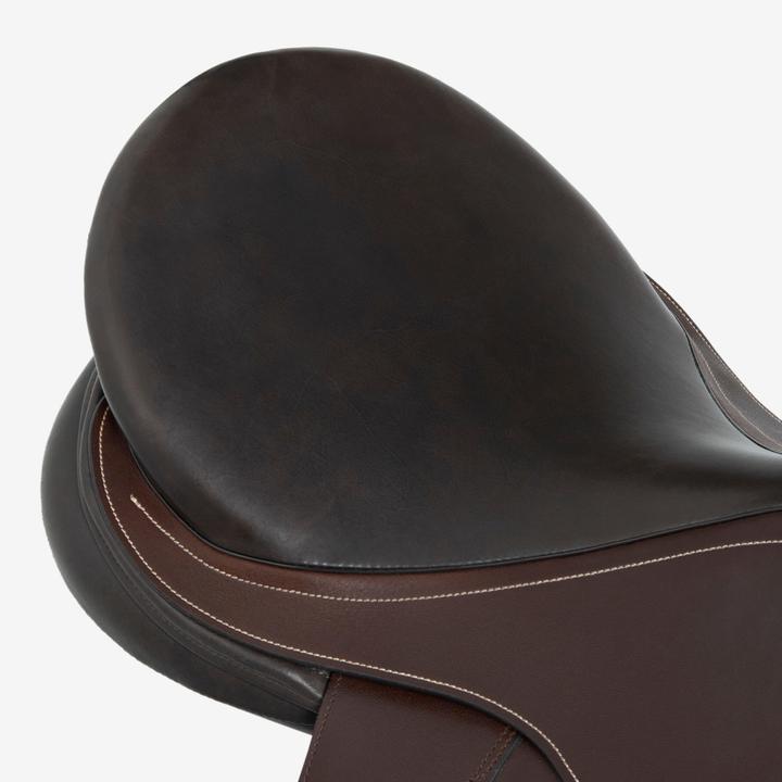 Produktbild Fouganza Sattel 500 Leder 17,5 Pferd braun