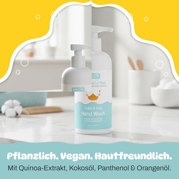 Actual product image Oceanic Babyton Baby & Kids Natürliche Handseife 250 ml (Liquid soap, 250 ml)