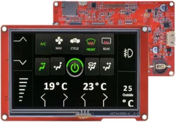 Actual product image Sonoff Nextion Intelligent 4.3 inch 480x272 TFT Touch Display