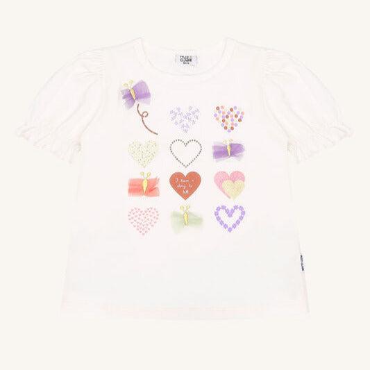 Produktbild Hust and Claire T-Shirt mit Herz HCAlma (104)