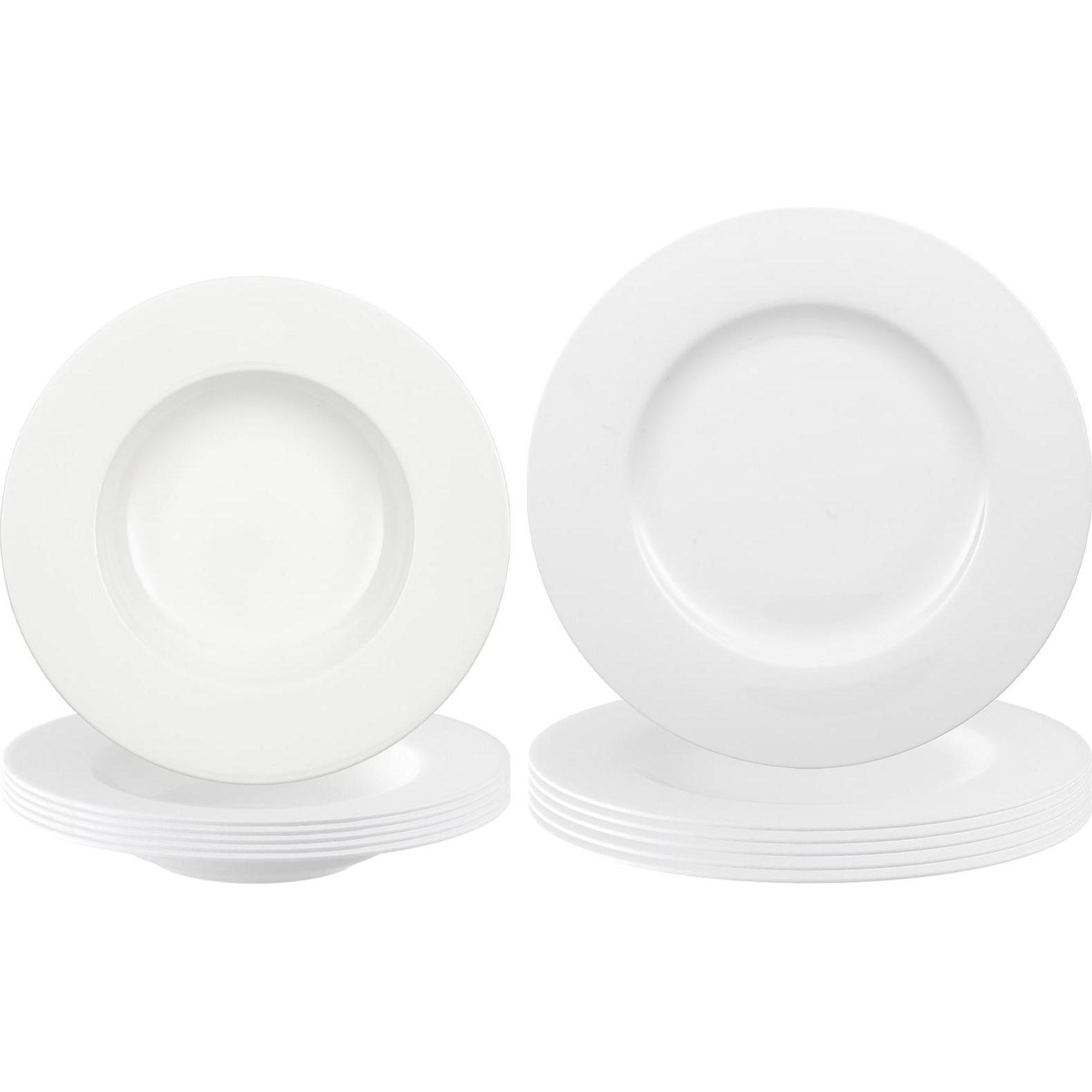 Villeroy & Boch, Geschirrset, Anmut Tafelservice (12 Stück)