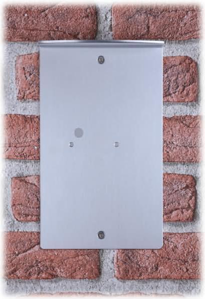 Produktbild Auerswald Wetterschutzdach gross fuer TFS Dialog 100/200 Zur Abdeckung von Montageoeffnungen 135mm x 225mm...