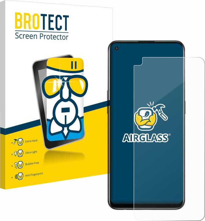 Produktbild BROTECT AirGlass Panzerglasfolie (1 Stück, Oppo Reno 5 Lite)