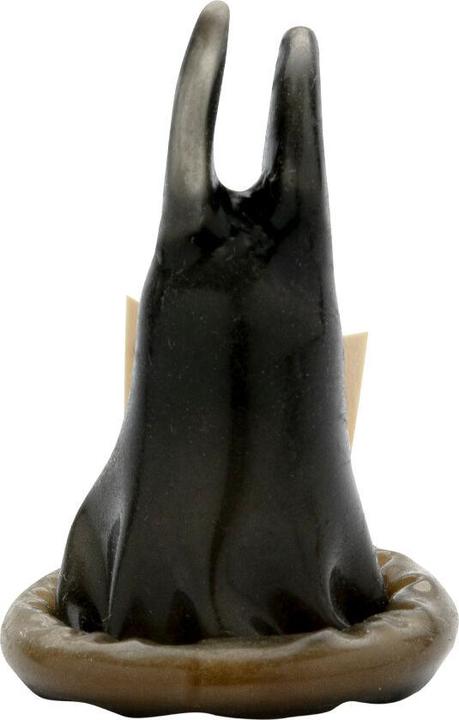 Actual product image Erco Joke condom "Black rabbit" hand-painted, natural rubber (1 pcs.)
