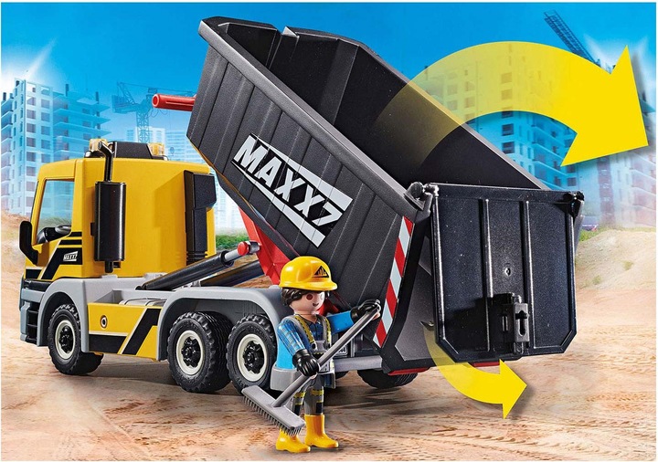 Produktbild Playmobil LKW mit Wechselaufbau (70444, Playmobil City Action)