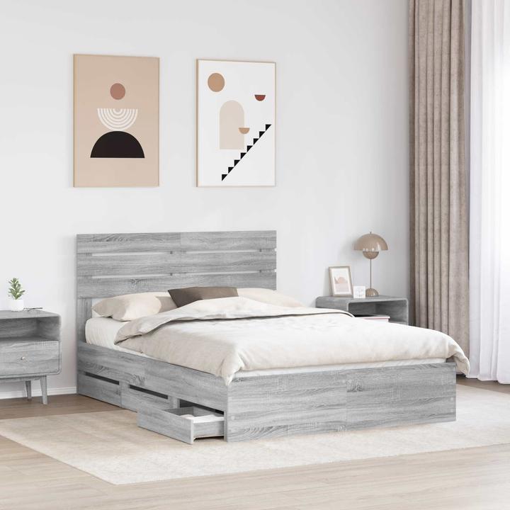 Produktbild vidaXL Bettrahmen (140 x 200 cm)