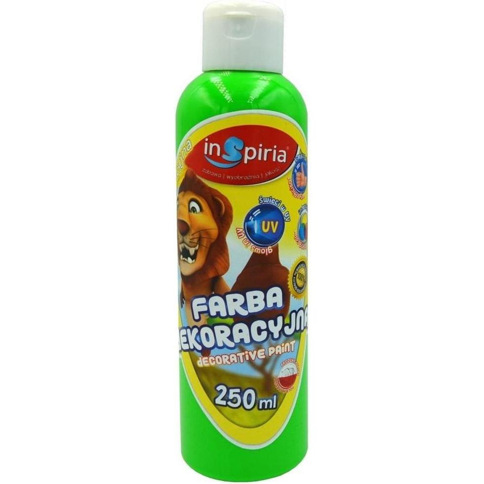 Schemat, Colore + Vernice per fai da te, Dekorative fluoreszierende grüne Farbe 250 ml (250 ml)