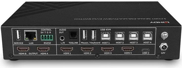 Actual product image Lindy 5 Port Seamless Multiview