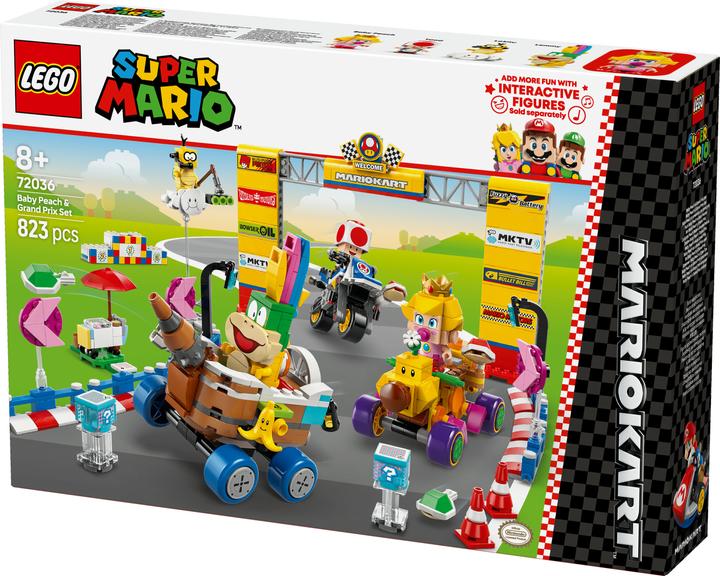 Actual product image LEGO Mario Kart - Baby Peach & Grand Prix Set (LEGO Super Mario)