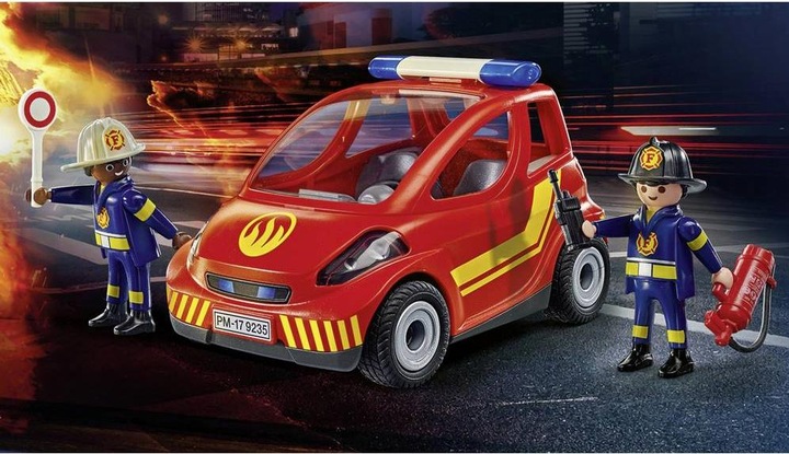 Actual product image Playmobil 71035 Fire brigade small car (71035, Playmobil City Action)