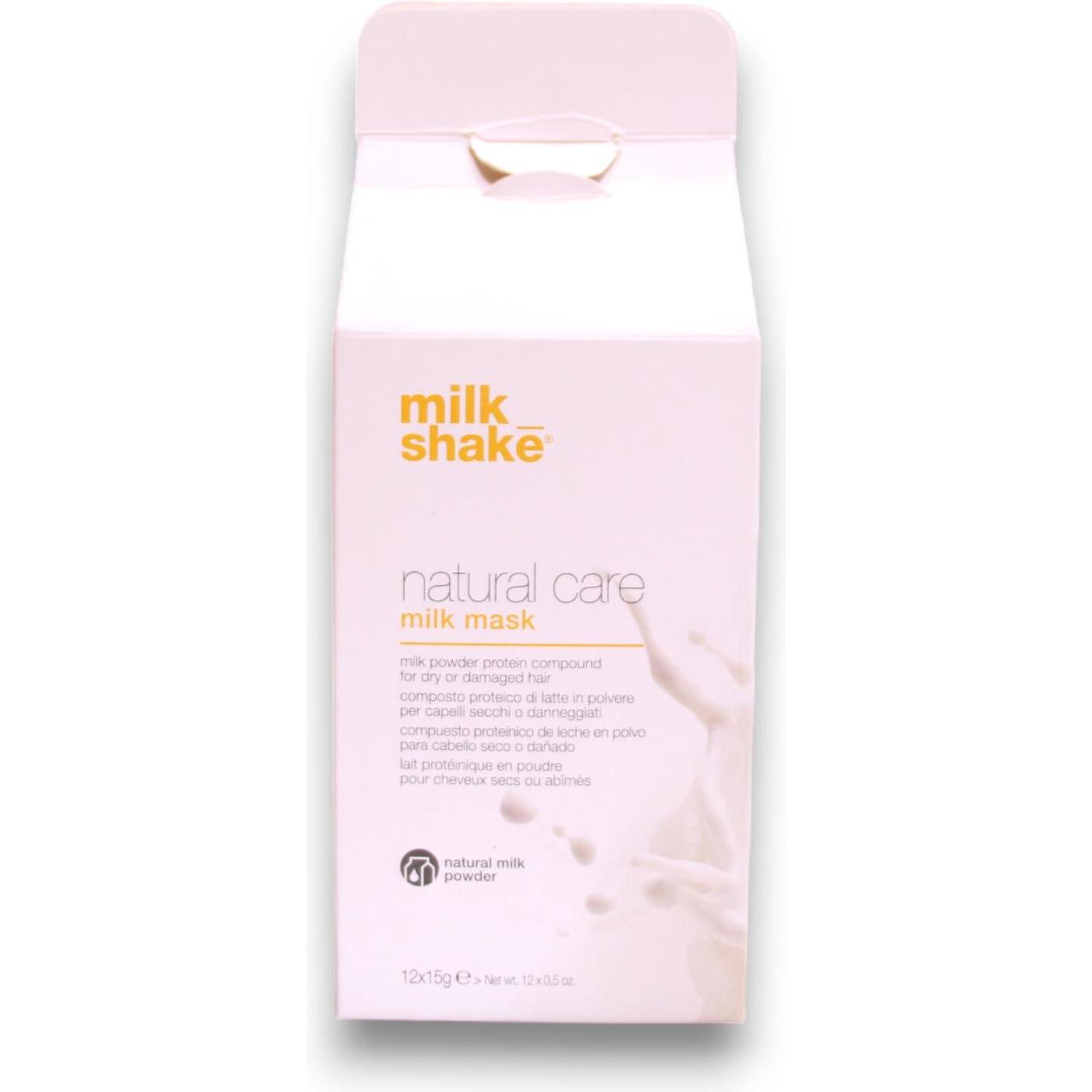 Milk_Shake, Maschera viso, Masca pentru par Natural Care Latte, 12x15gr