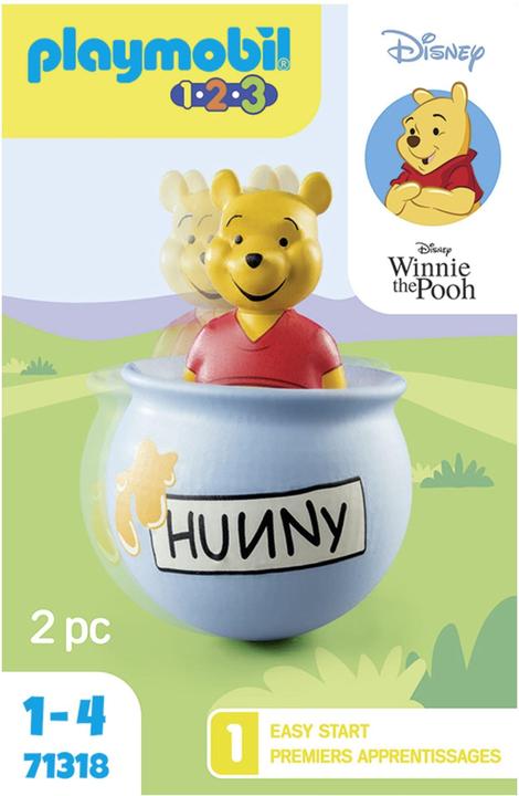 Actual product image Playmobil 1.2.3 & Disney: Winnie's standing honeypot (71318)