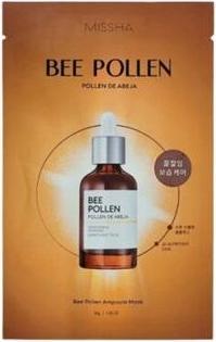 Actual product image Missha Bee Pollen Ampouler Mask Nourishing Sheet Face Mask 30G
