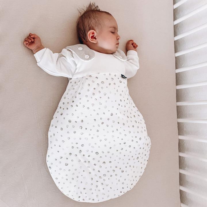 Produktbild Alvi Baby-Ganzjahresschlafsack Mäxchen Aqua Dot 3-tlg. Gr. 56/62 (62 cm, Ganzjahr)