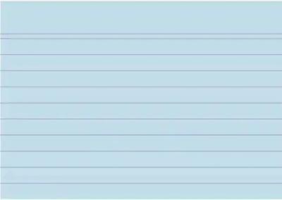 Actual product image Exacompta Index cards (74 x 105 mm, 205 g/m², 100 x)