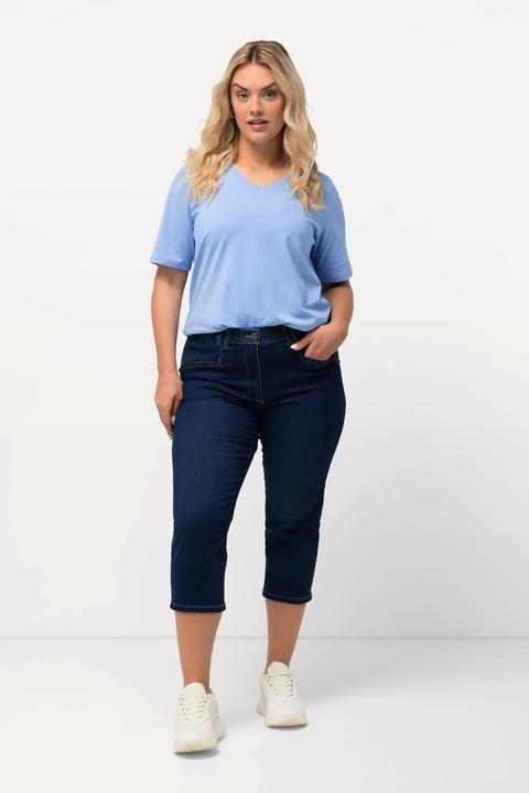 Produktbild Ulla Popken 7/8-Jeans Mony, Elastikbund, Reissverschlusstaschen (44)