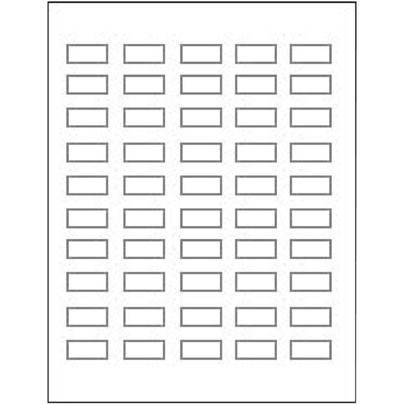 Schneider Electric Foglio con 50 etichette vuote, f. ZBY001, Accessori per armadio rack, Bianco
