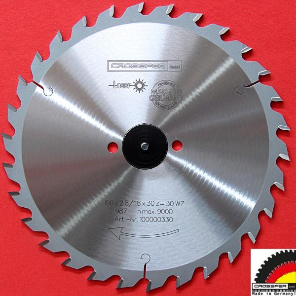 Immagine prodotto Crossfer - PROFI HM-KREISSÄGENBLATT UNIVERSAL HOLZ 190 MM Bohrung 30 mm Ø