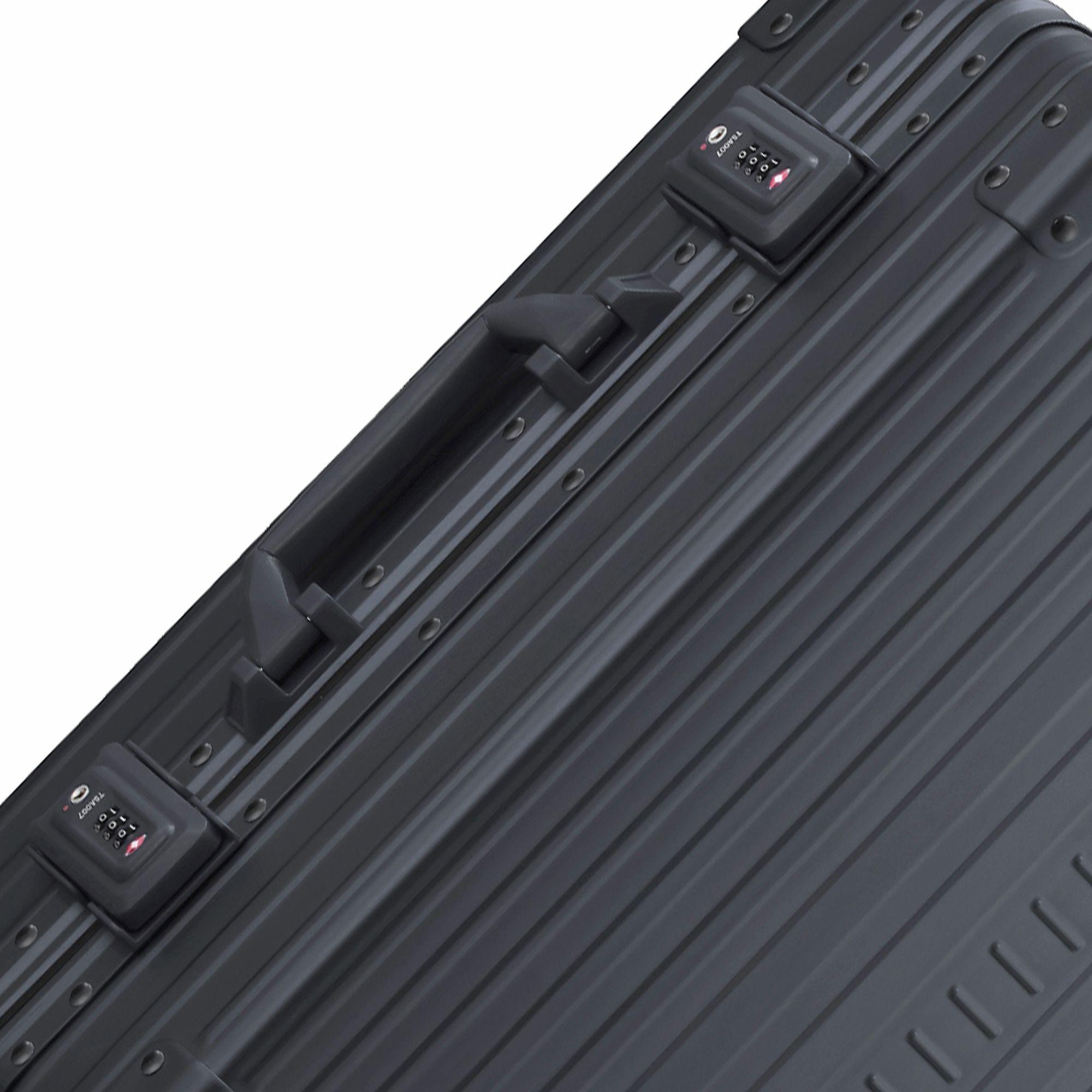 Thumbnail - Aleon, Koffer, 21 Domestic 4 Rollen Trolley S 55 cm, Schwarz, (40 l, Handgepäck (bis 50l))