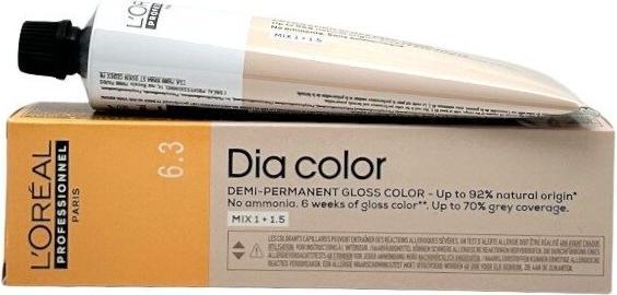 Actual product image L'Oréal Paris Loreal DIA Colour 6.3 Dark Blonde Gold 60 ml (6.3 Dark blond gold)