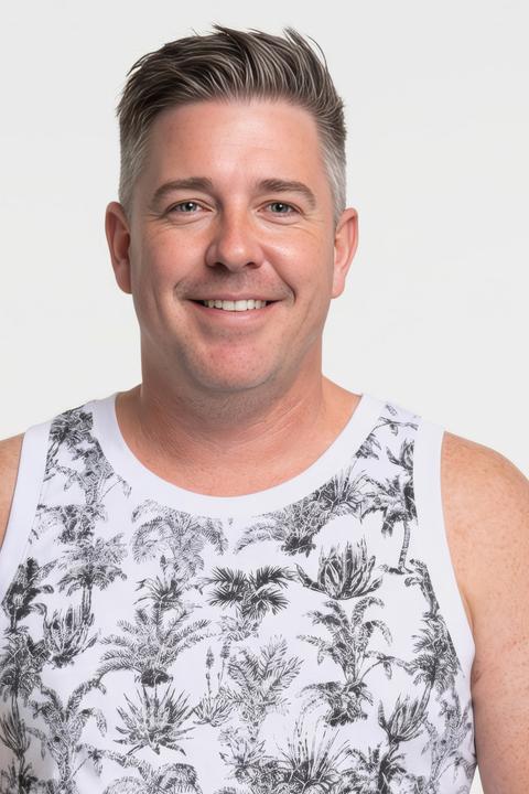 Produktbild Men+ Tanktop, Alloverprint (L)