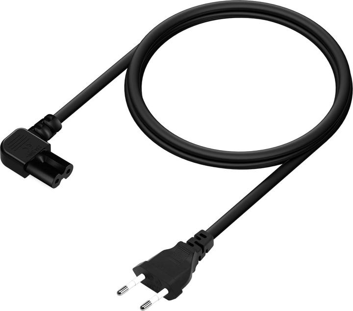 Produktbild Aisens CABLE ALIMENTACIÃ?N ACODADO FORMA 8 CEE7/16/M-C7/H 3.0M (3 m)